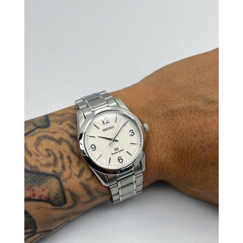36mm • Grand Seiko White Stardust 8j55-0010 sbgf009 quartz